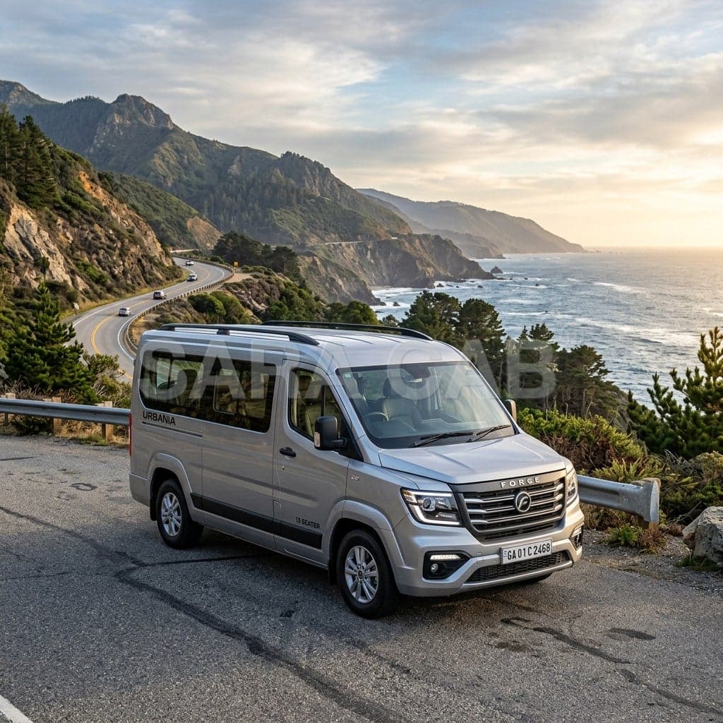 Force Urbania 13 Seater Rental — 12 + 1 chauffeur-driven van
