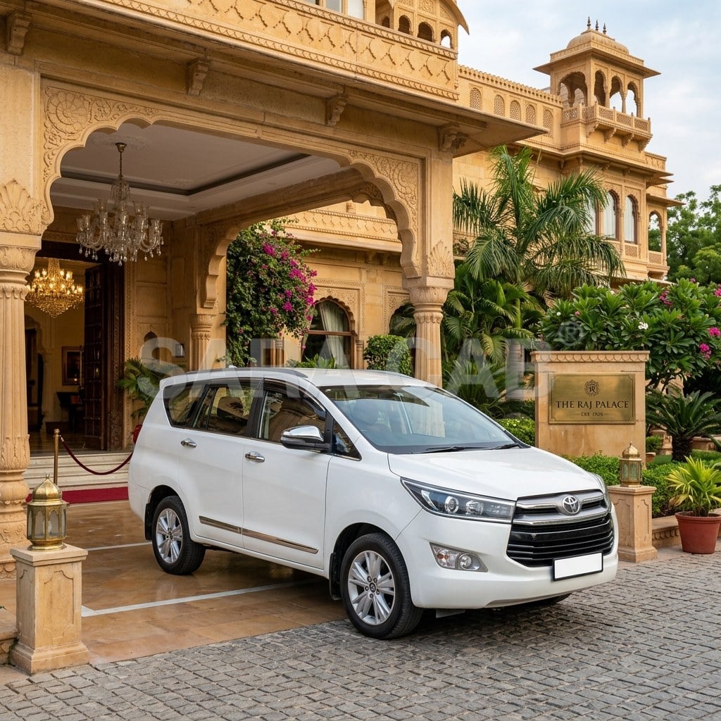 Toyota Innova SUV – premium Indian model for outstation travel